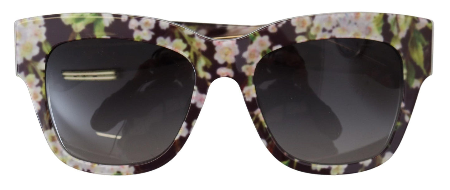 Dolce & Gabbana Elegante Multicolor Gradient Zonnebril