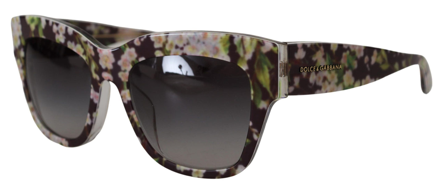 Dolce & Gabbana Elegante Multicolor Gradient Zonnebril