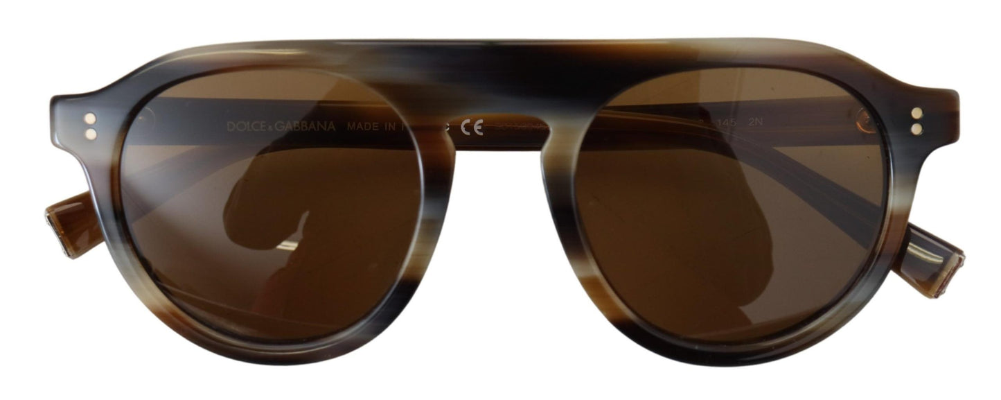 Dolce & Gabbana Timeless Tortoiseshell Unisex Zonnebril