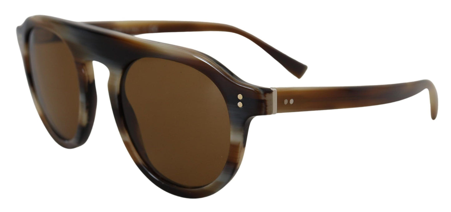 Dolce & Gabbana Timeless Tortoiseshell Unisex Zonnebril