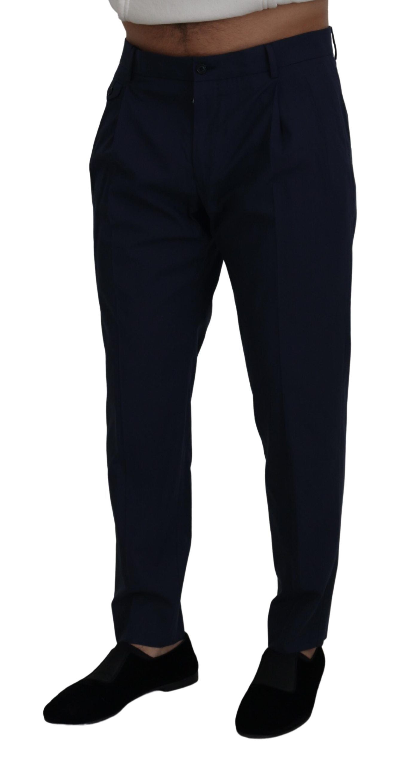 Dolce & Gabbana Chic Slim Fit Chino in Blauw