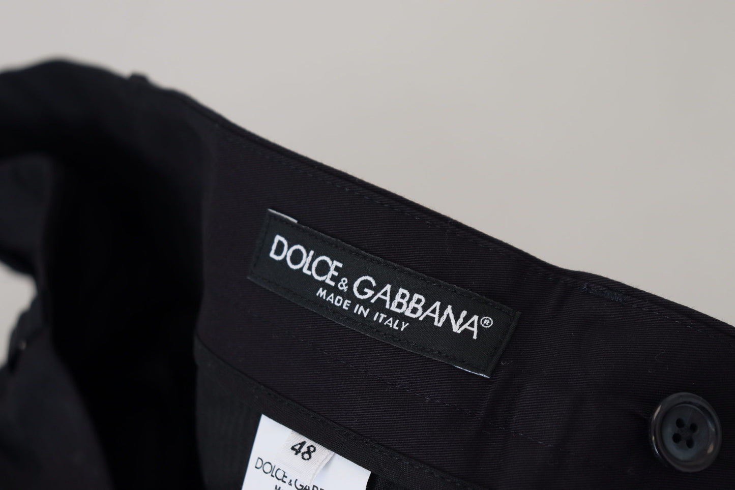 Dolce & Gabbana Elegante Slim Fit Chinos Dressbroek