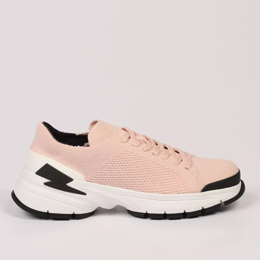 Neil Barrett roze textiel heren sneaker