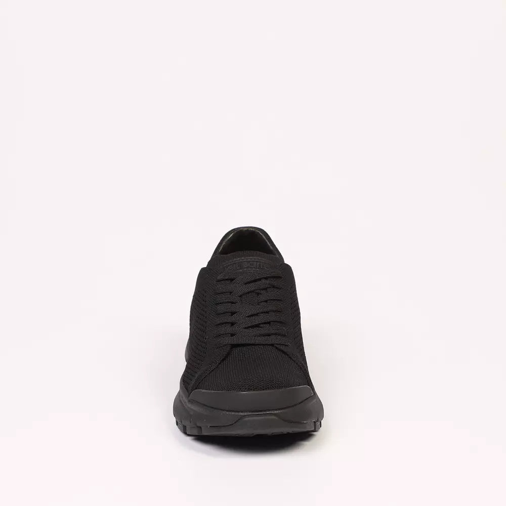 Neil Barrett Zwarte Textiel Heren Sneaker