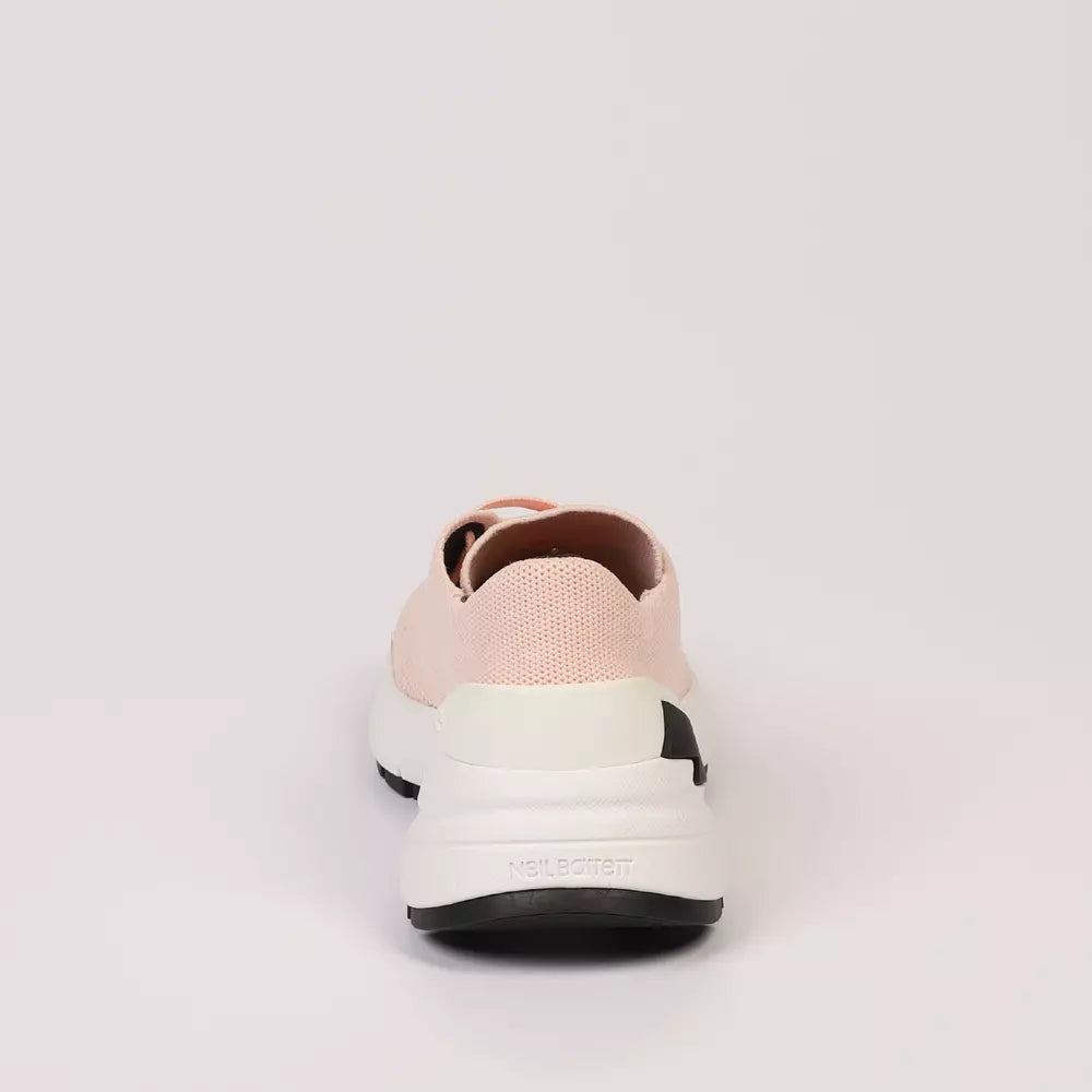 Neil Barrett roze textiel heren sneaker