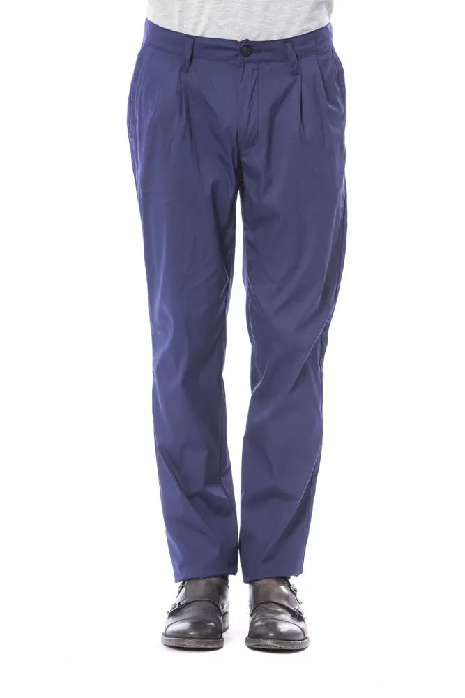 Verri Blue Katoenen Heren Chino Broek