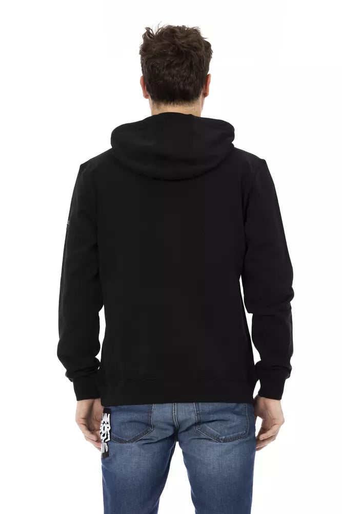 Automobili Lamborghini Black Cotton Men Sweater