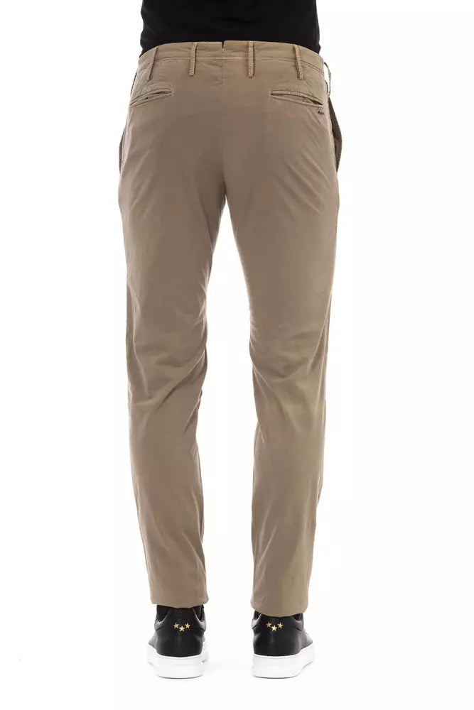 PT Torino Beige Katoenen Heren Broek