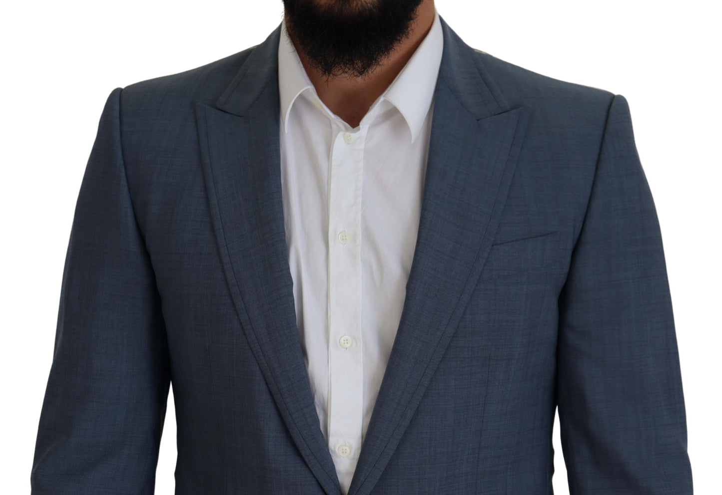 Dolce & Gabbana Elegant Blue Single Breasted Sport Blazer