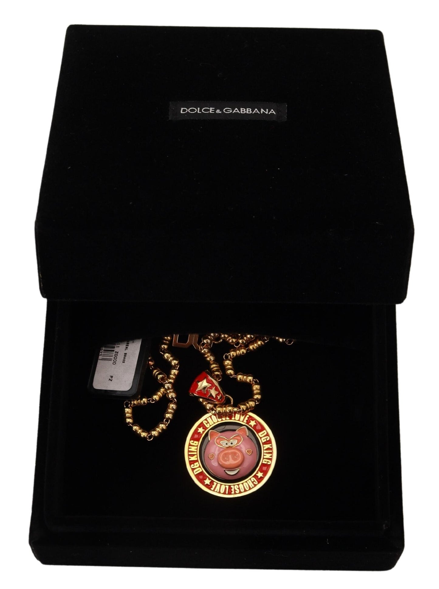 Dolce & Gabbana Elegante Gouden Charm Ketting