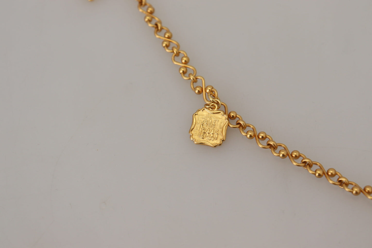 Dolce & Gabbana Gouden Kruis Charm Ketting