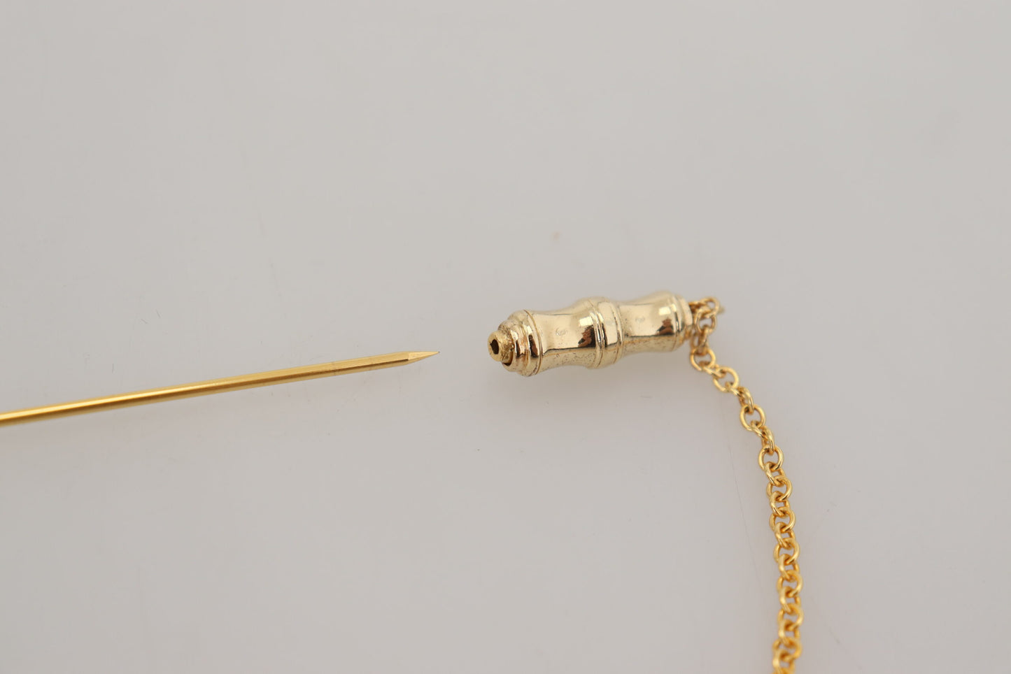 Dolce & Gabbana Elegante Goudkleurige Zilveren Broche Pin