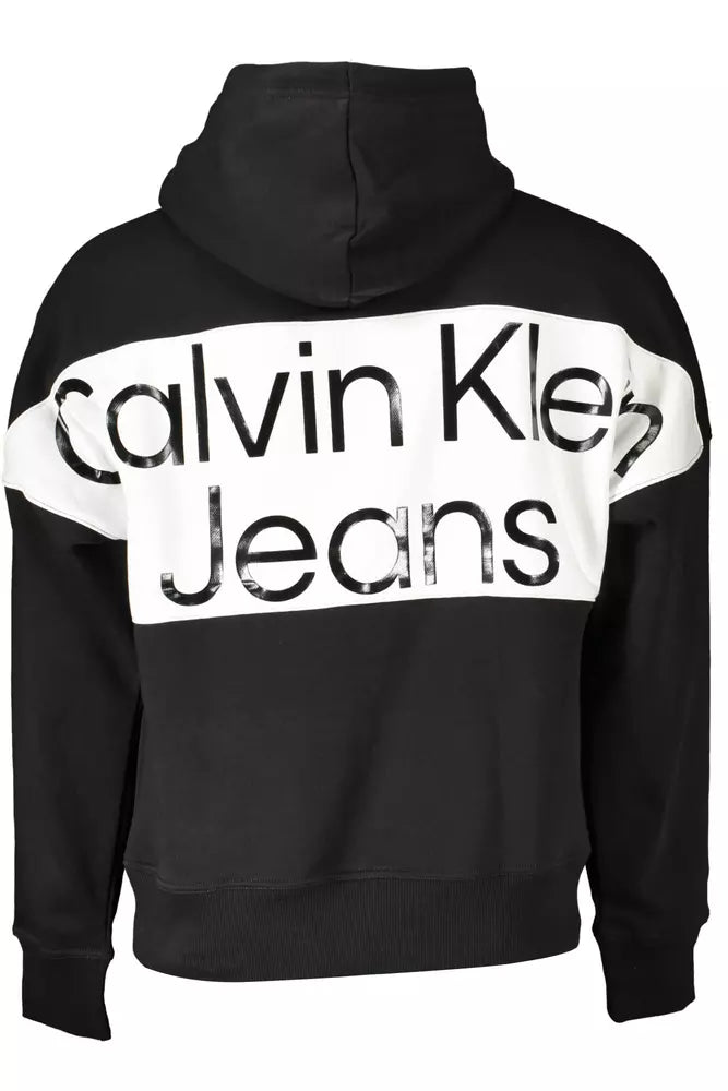 Calvin Klein Zwarte Katoenen Heren Trui