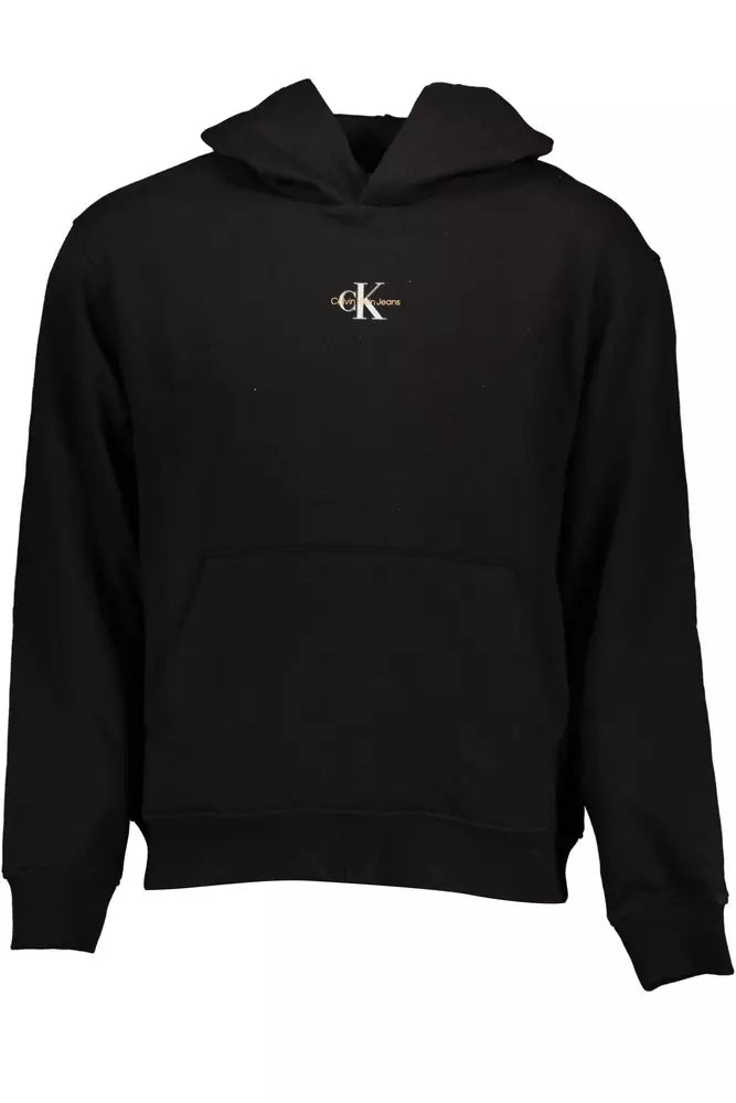 Calvin Klein Zwarte Katoenen Heren Sweatshirt