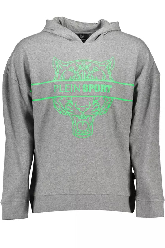 Plein Sport Grijs Katoenen Heren Sweatshirt