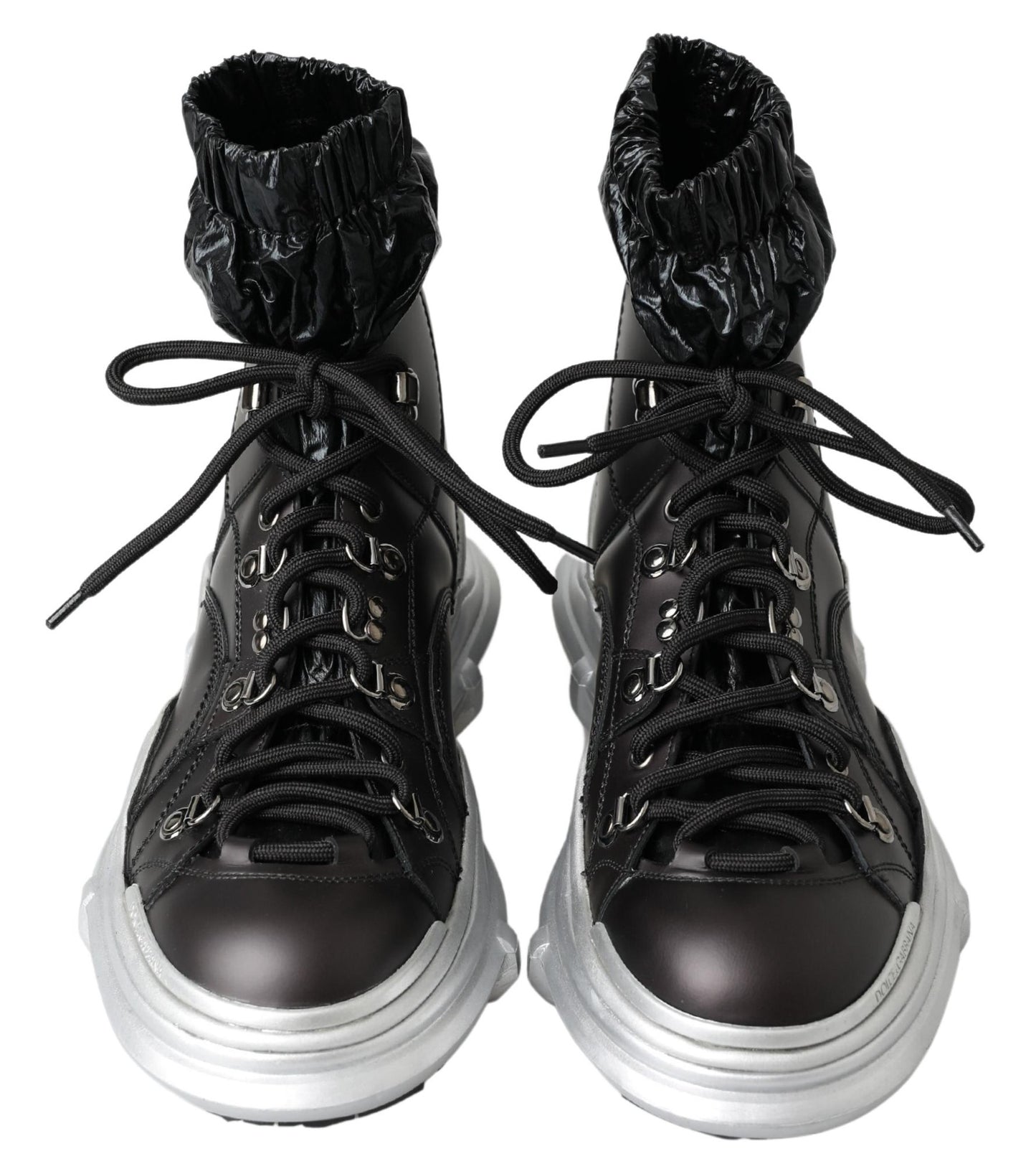 Dolce & Gabbana Zwarte High Top Sneaker Bootie