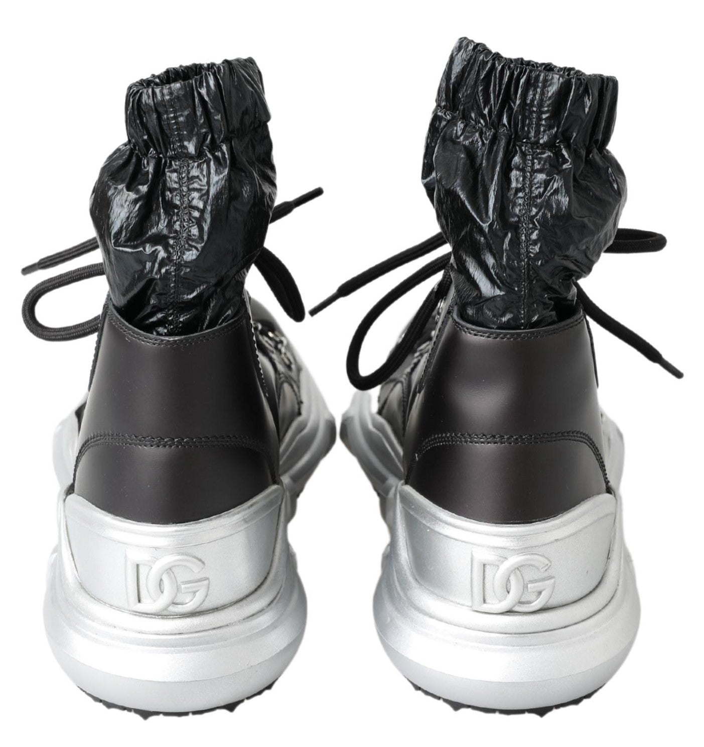 Dolce & Gabbana Zwarte High Top Sneaker Bootie