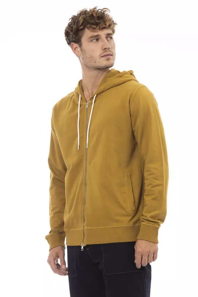 Alpha Studio Bruin Katoenen Heren Sweatshirt