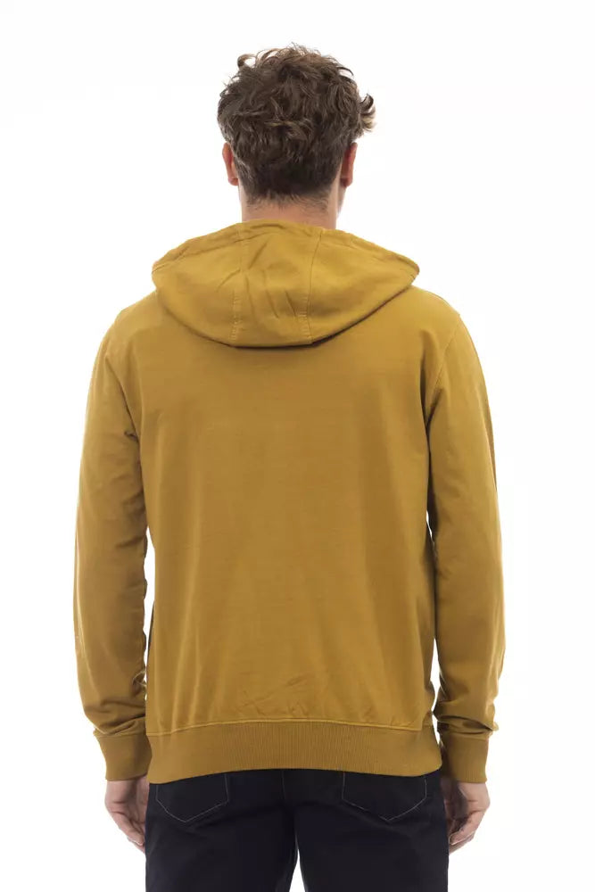 Alpha Studio Bruin Katoenen Heren Sweatshirt