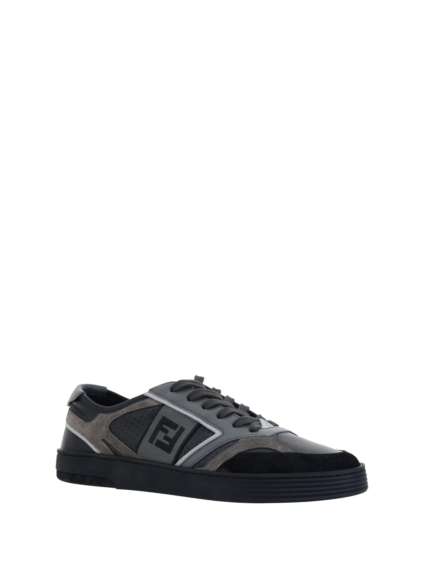 Fendi Til je stappen naar een hoger niveau met strakke monochrome sneakers