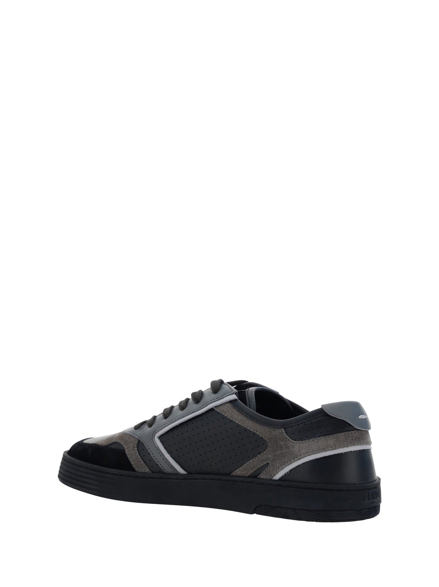 Fendi Til je stappen naar een hoger niveau met strakke monochrome sneakers