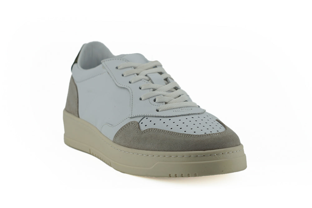 Saxone of Scotland Elegante Witte Leren Sneakers