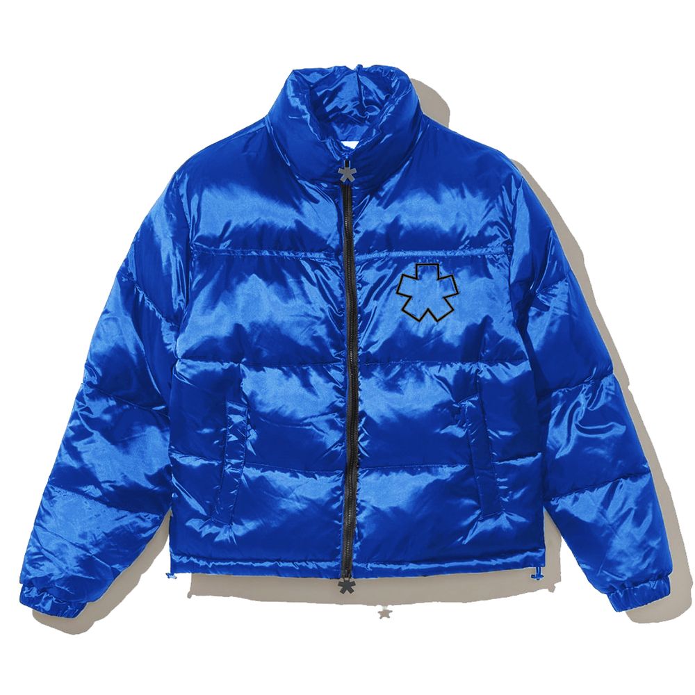 Comme Des Fuckdown Chic Nylon Down Jacket met iconische details