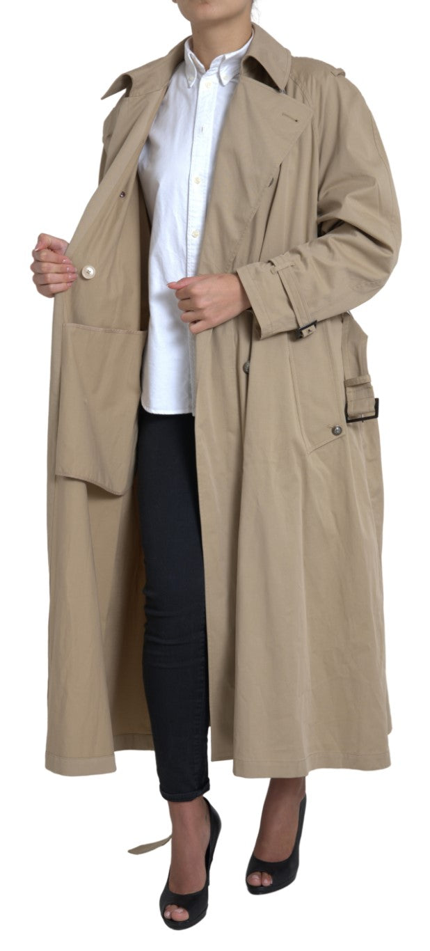 Dolce & Gabbana Elegante Double Breasted Trenchcoat