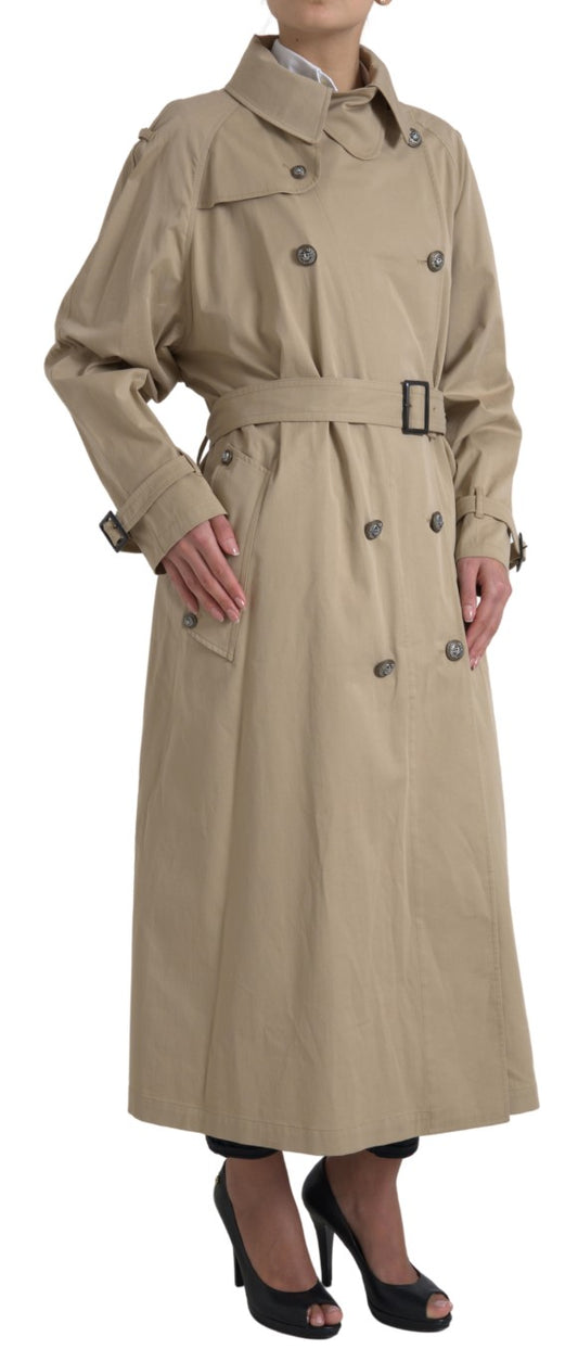 Dolce & Gabbana Elegante Double Breasted Trenchcoat