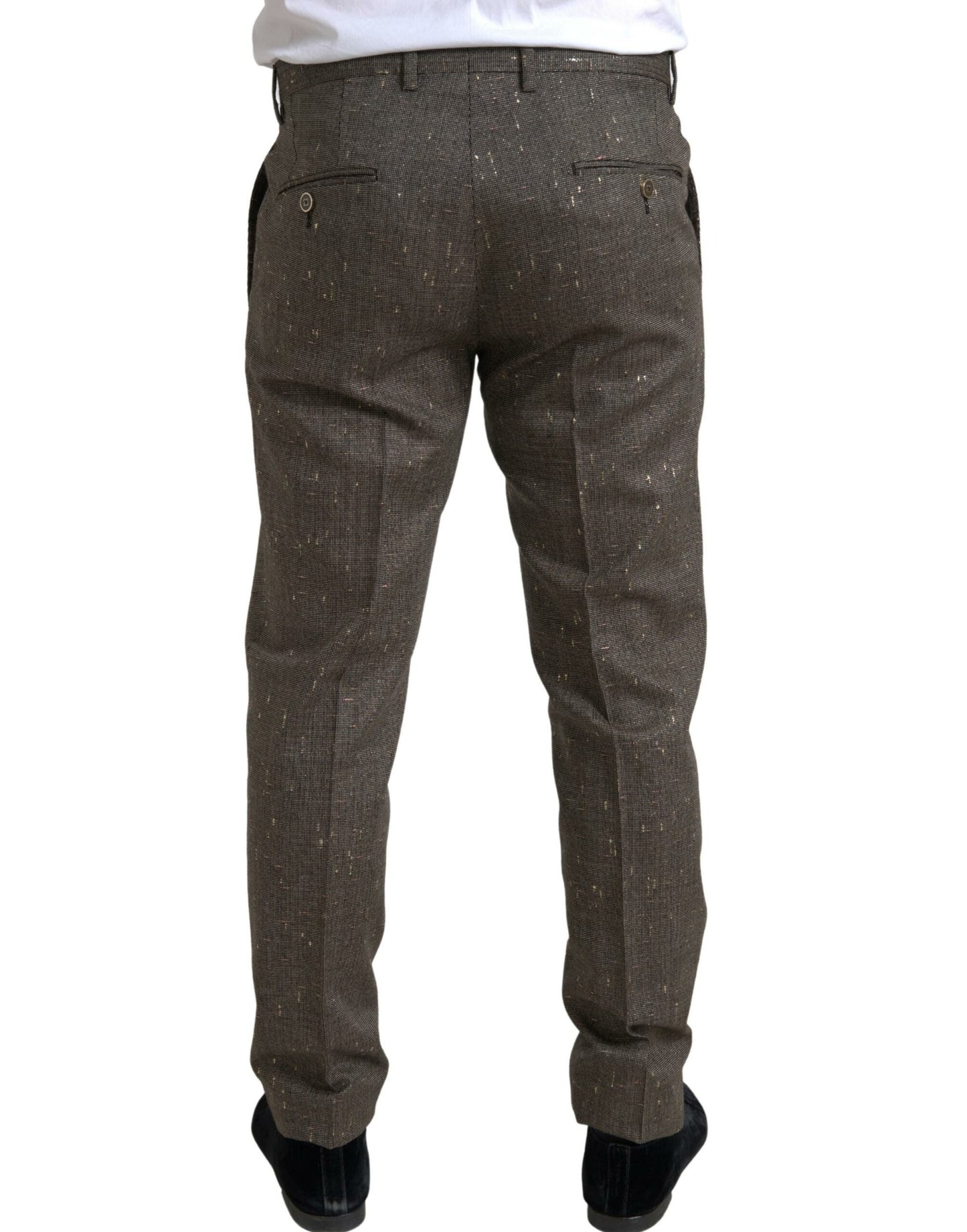 Dolce & Gabbana Elegante Skinny Wol Chino Broek