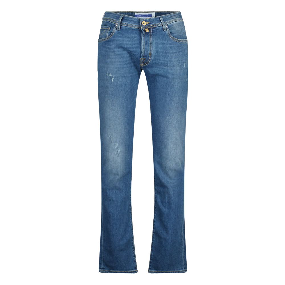 Jacob Cohen Elevated Casual Slim Fit Vervaagde Jeans