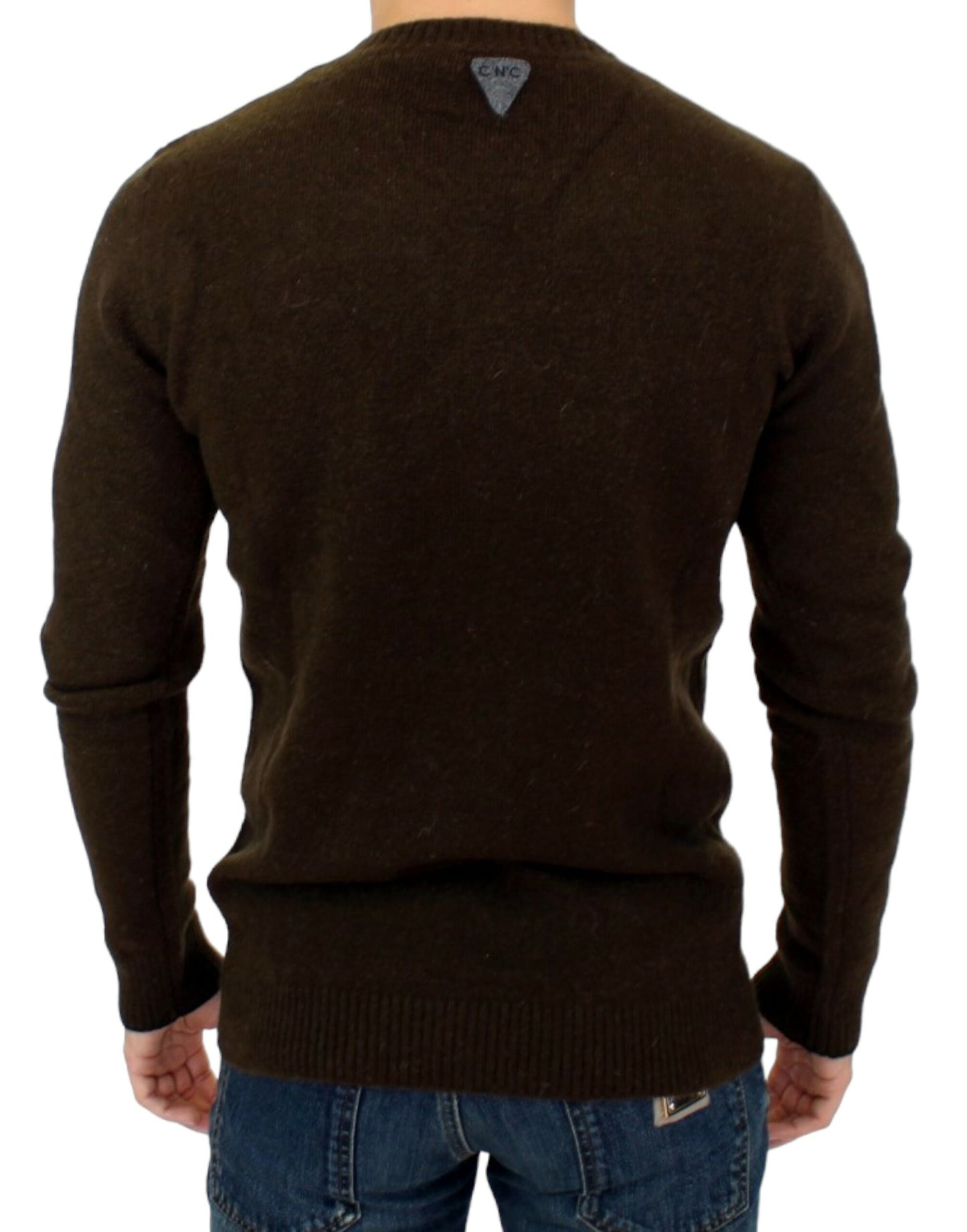 Kostuum Nationaal Elegante Ronde Hals Gestreepte Trui Pullover