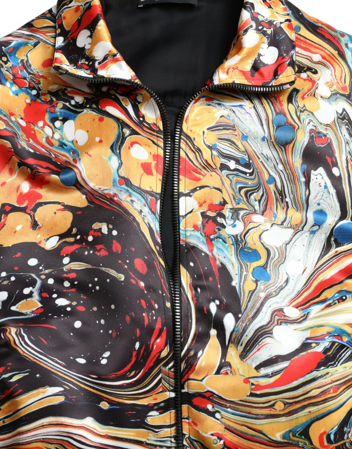 Dolce & Gabbana Kleurrijk Abstract Bomberjack