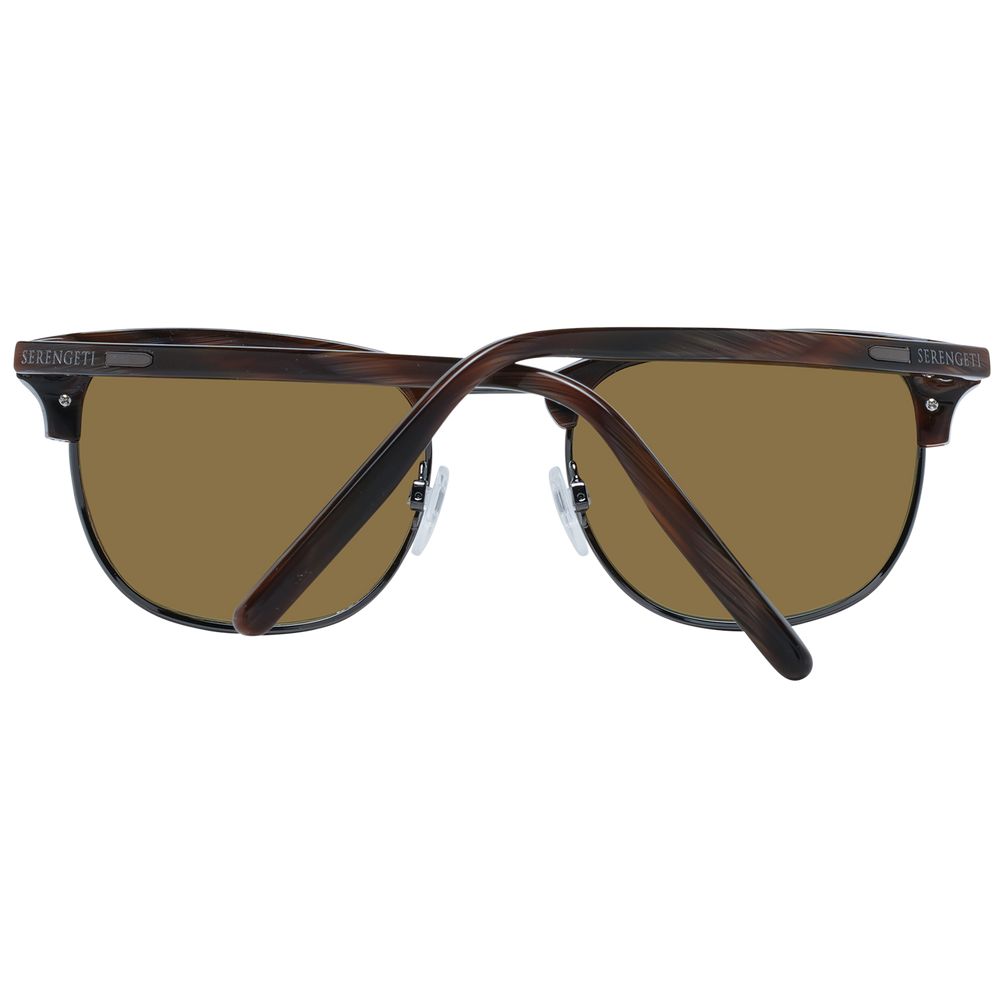 Serengeti Brown Unisex Sunglasses