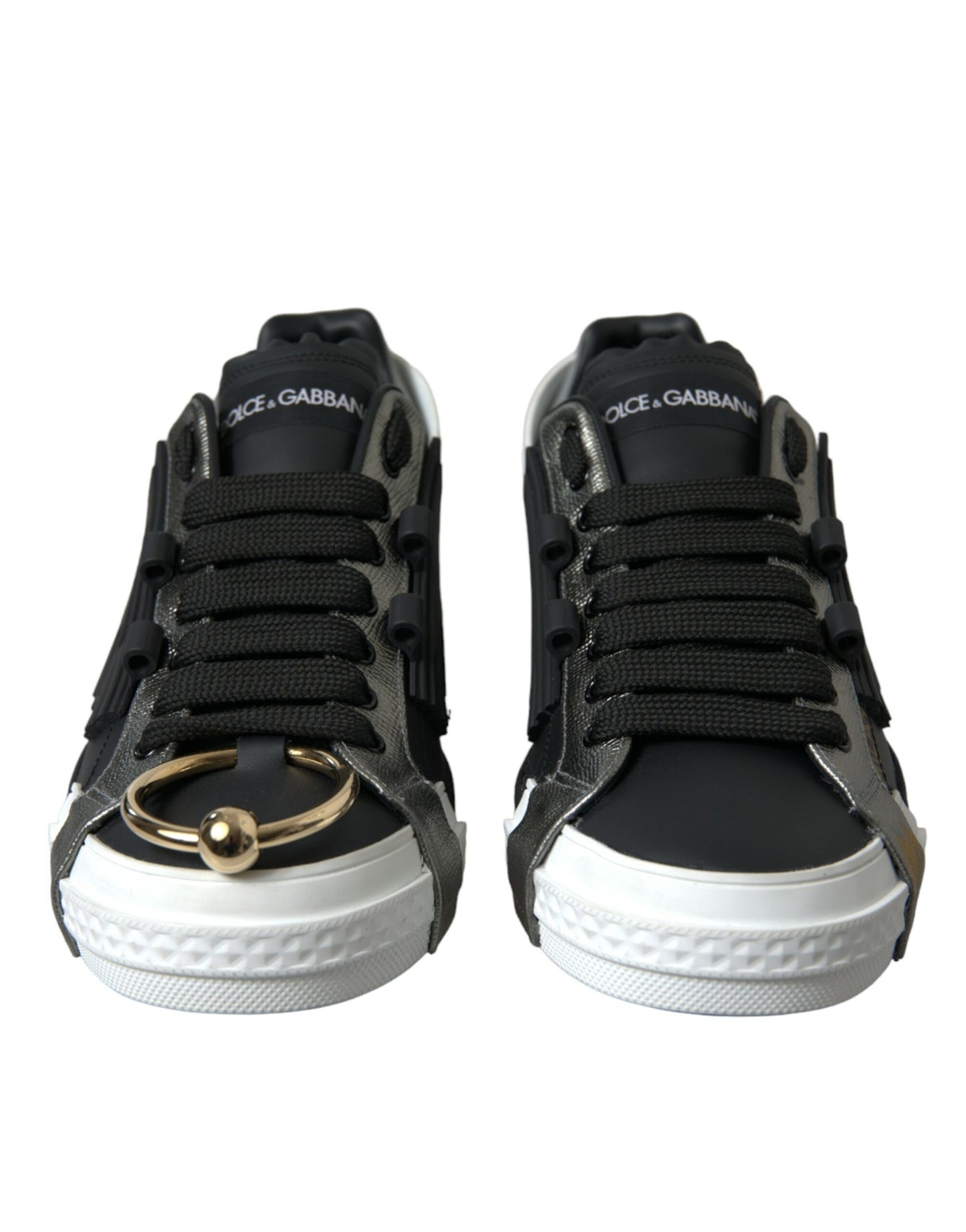 Dolce & Gabbana Elegante Lage Sneakers van Kalfsleer