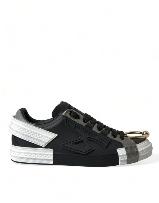 Dolce & Gabbana Elegante Lage Sneakers van Kalfsleer