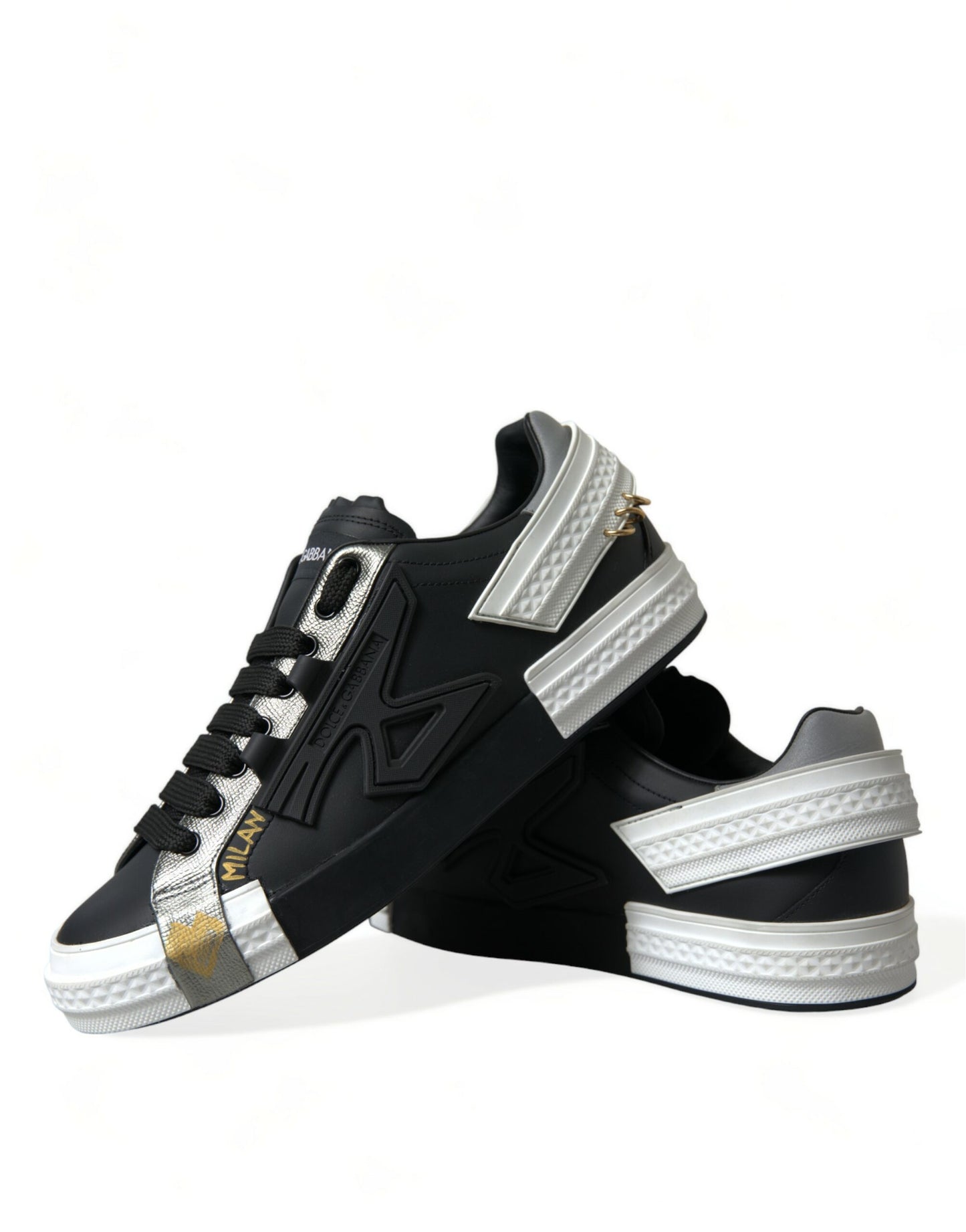 Dolce & Gabbana Elegante Lage Sneakers van Kalfsleer