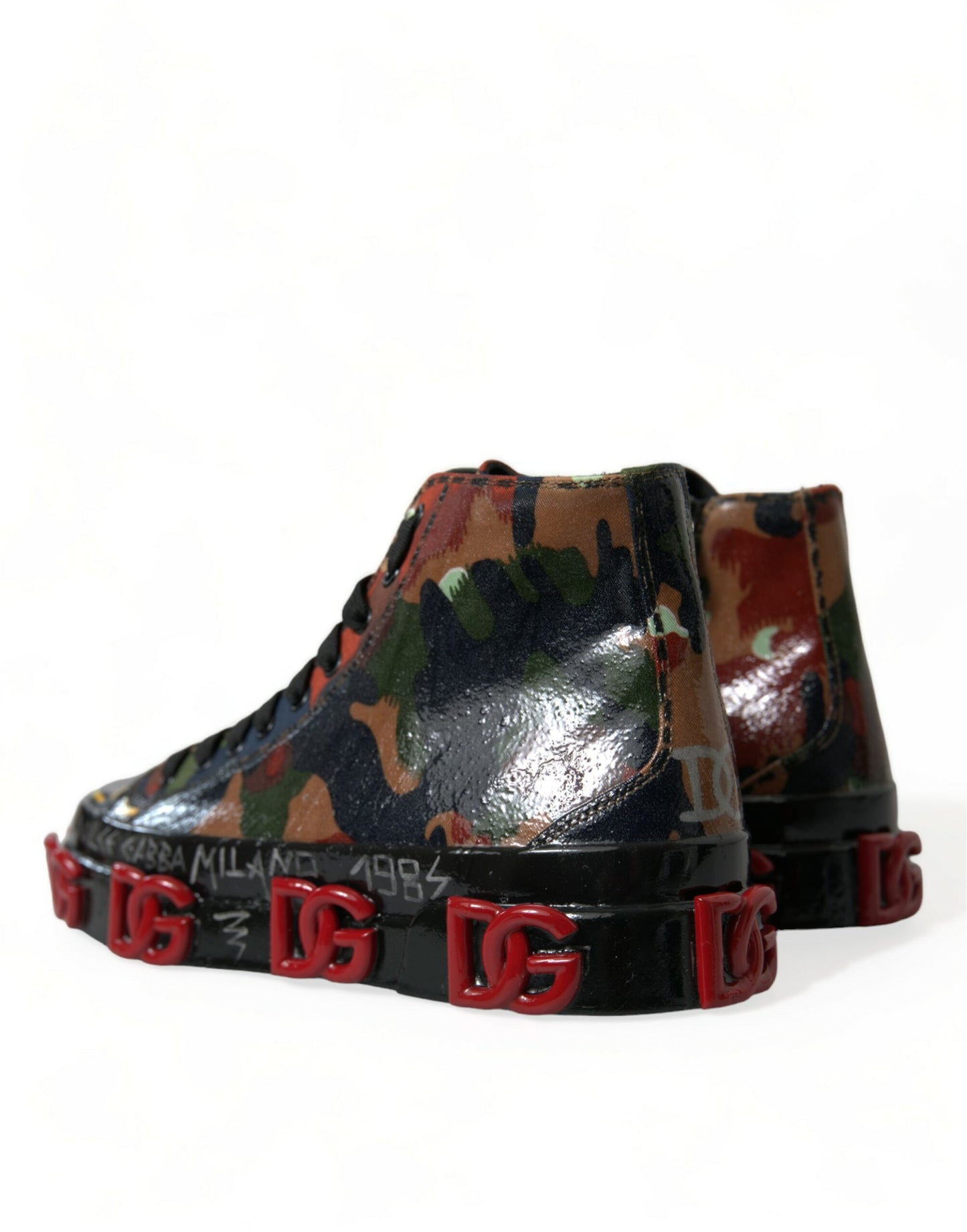 Dolce & Gabbana Chic Multicolor Hoge Sneakers