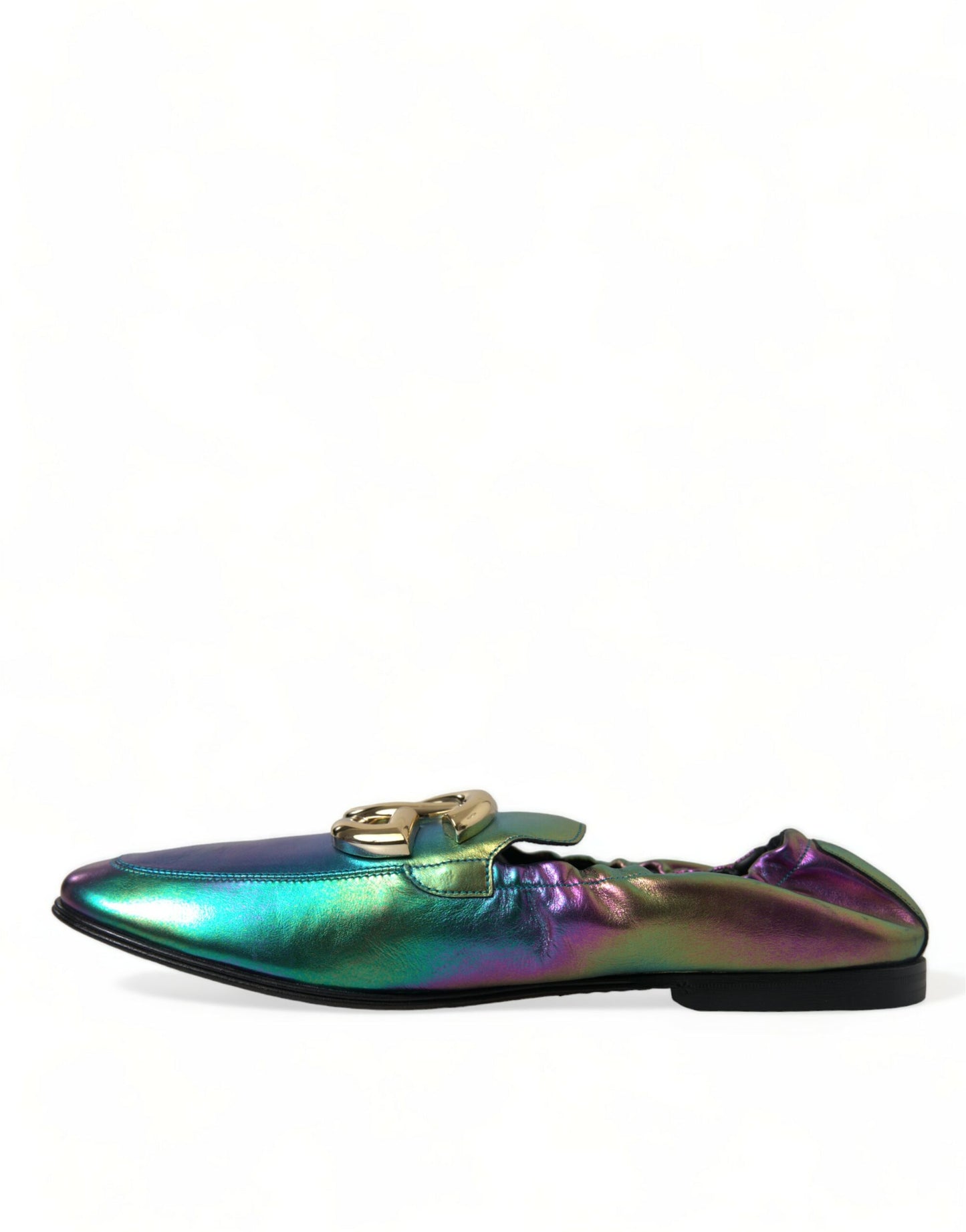 Dolce & Gabbana Elegante Iriserende Loafers voor Heren