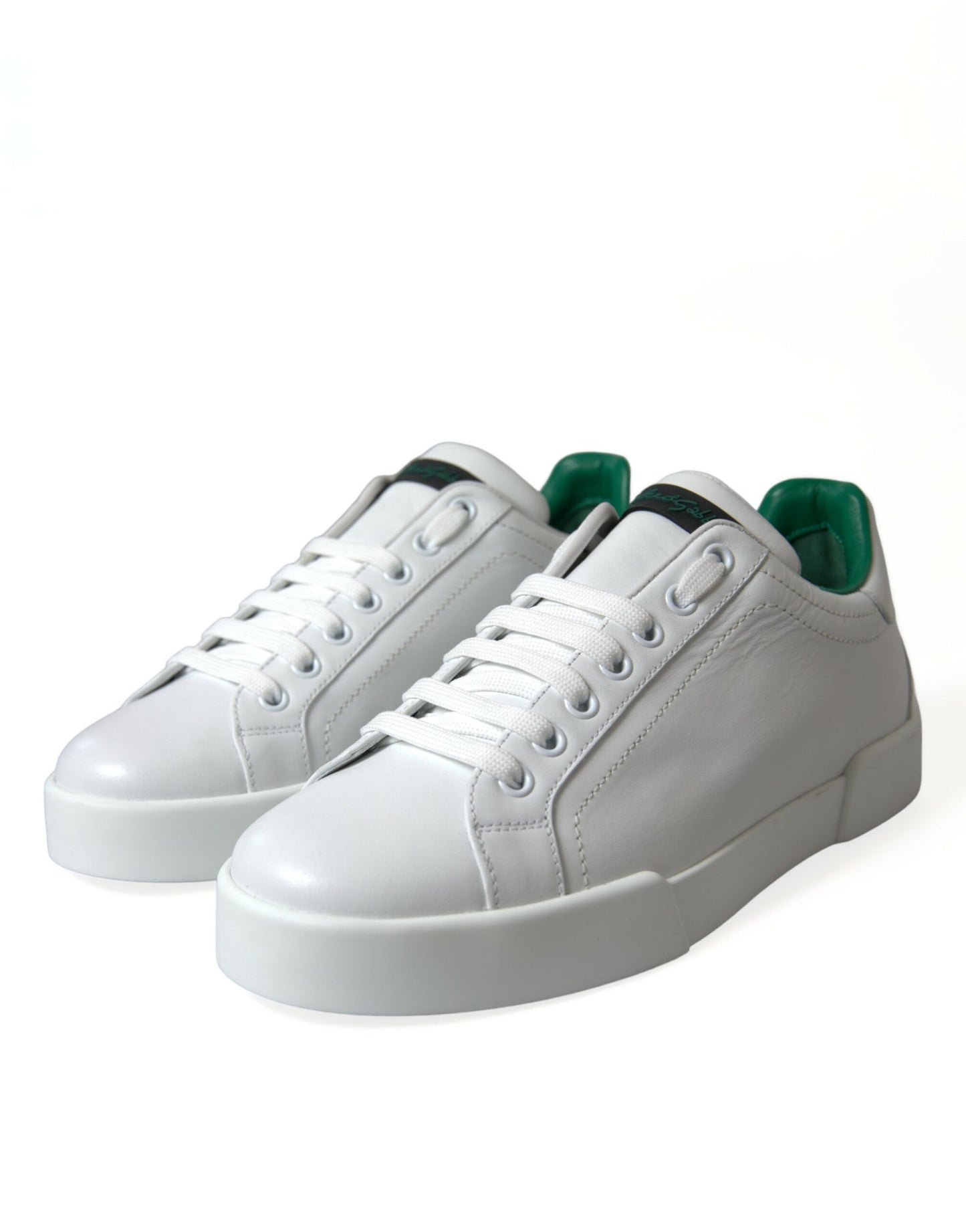 Dolce & Gabbana Elegante Portofino Kalfsleren Sneakers