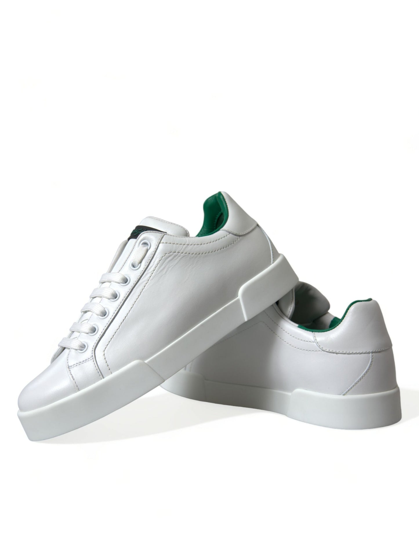 Dolce & Gabbana Elegante Portofino Kalfsleren Sneakers