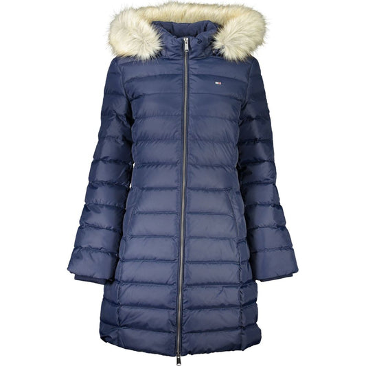 Tommy Hilfiger Blue Polyester Women Jacket