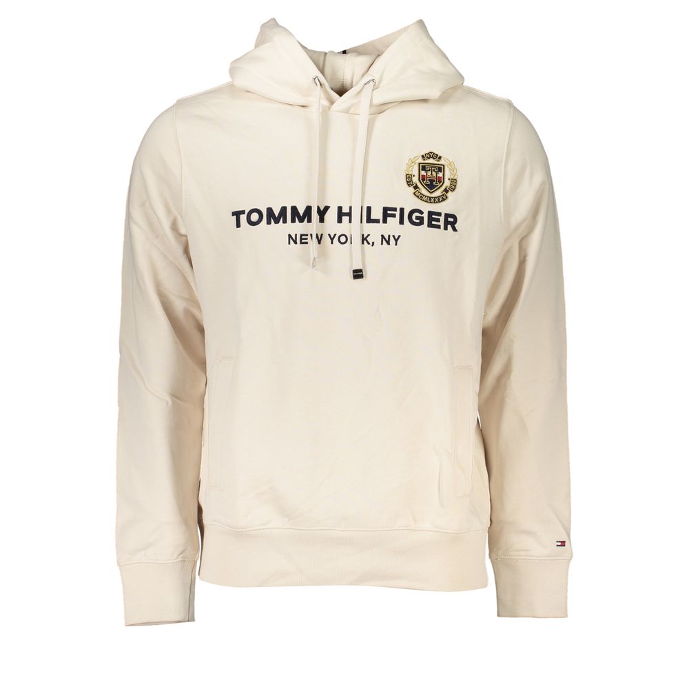 Tommy Hilfiger Klassieke Witte Capuchonsweater