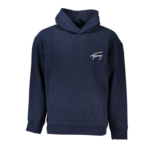 Tommy Hilfiger Eco-bewuste blauwe hoodie met capuchon