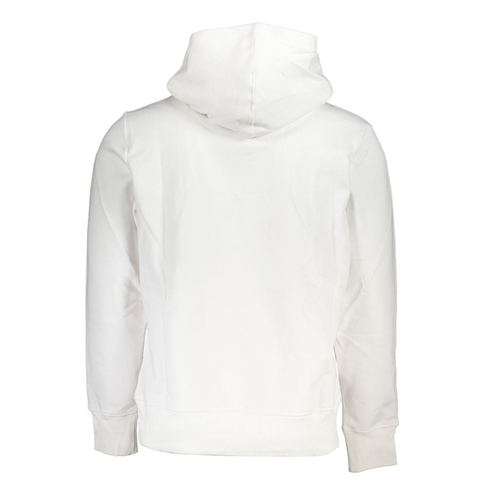 Calvin Klein Elevated Fleece Hooded Sweatshirt in Wit