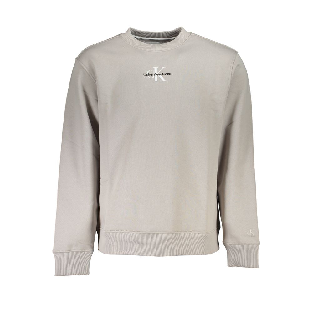 Calvin Klein Elegante Fleece Sweatshirt met Ronde Hals