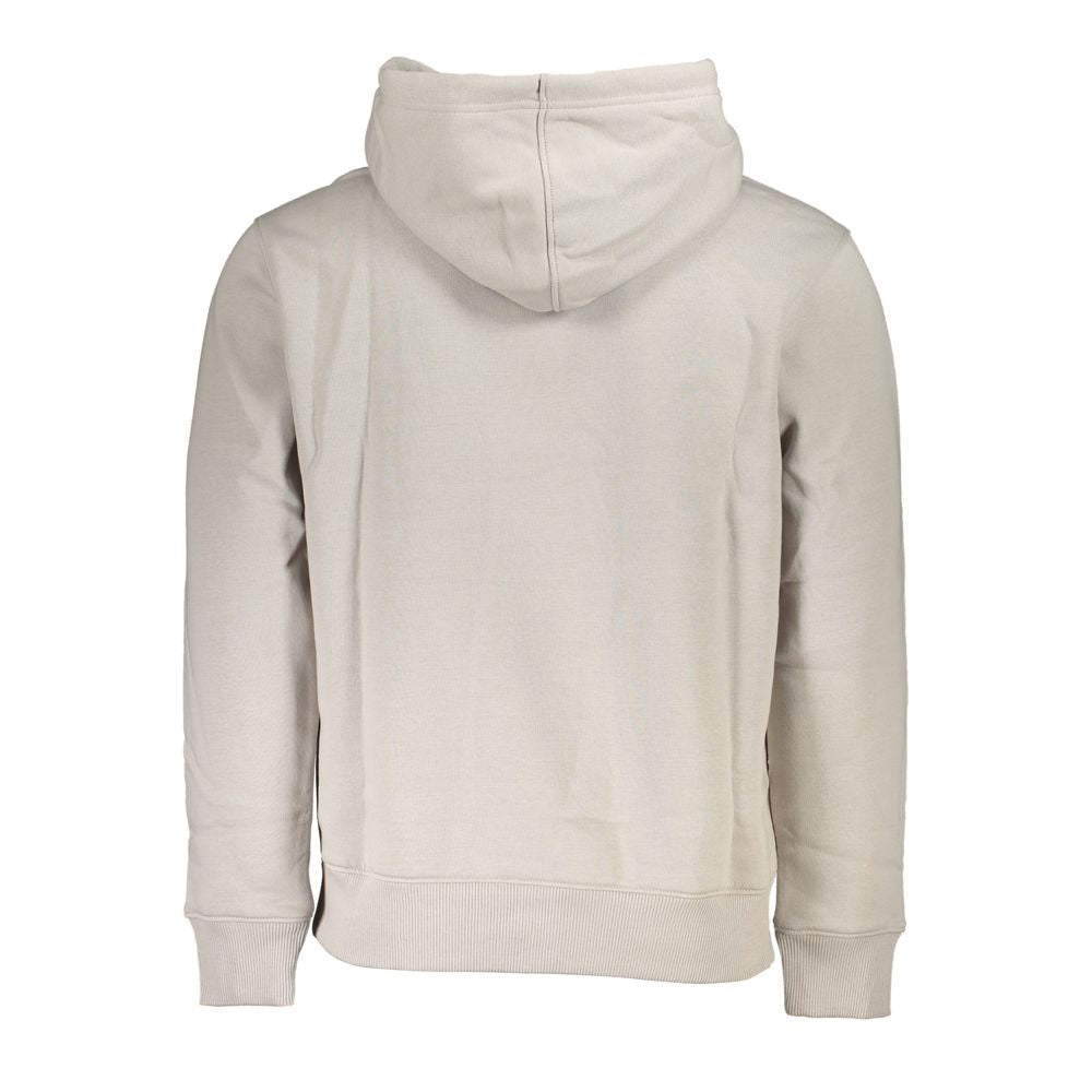 Calvin Klein Chic Grijs Fleece Capuchon Sweatshirt