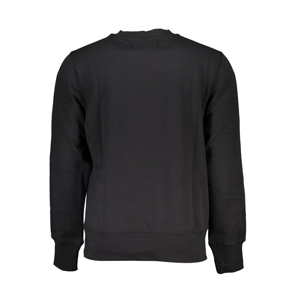 Calvin Klein Strakke lange mouwen fleece ronde hals sweatshirt