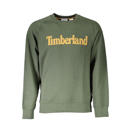 Timberland Groene Ronde Hals Katoenen Mix Trui