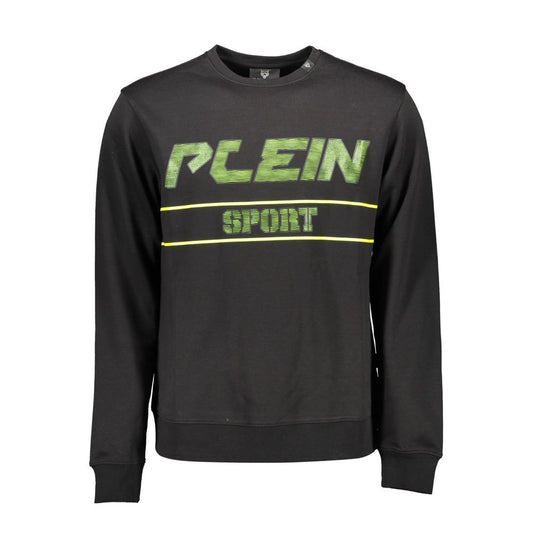 Plein Sport Sleek Sweatshirt met lange mouwen en contrasterende details